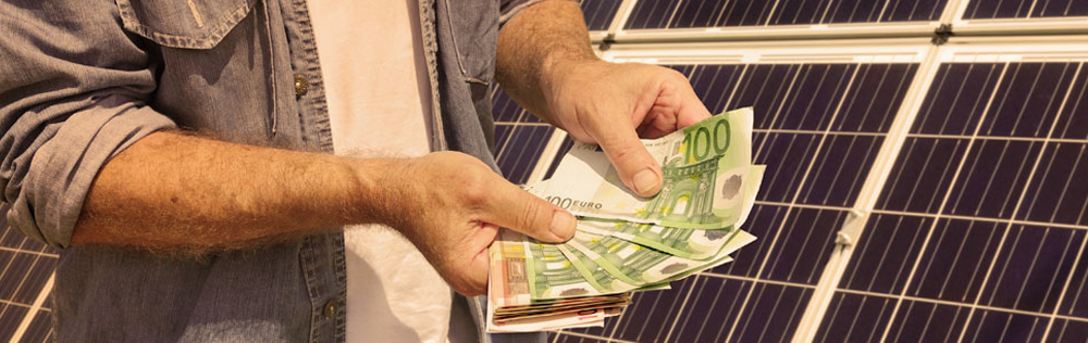 Opbrengst zonnepanelen