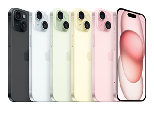 Apple iPhone 15 kleuren