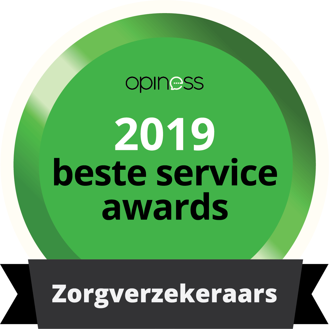 Beste service Award 2019 Zorgverzekeringen