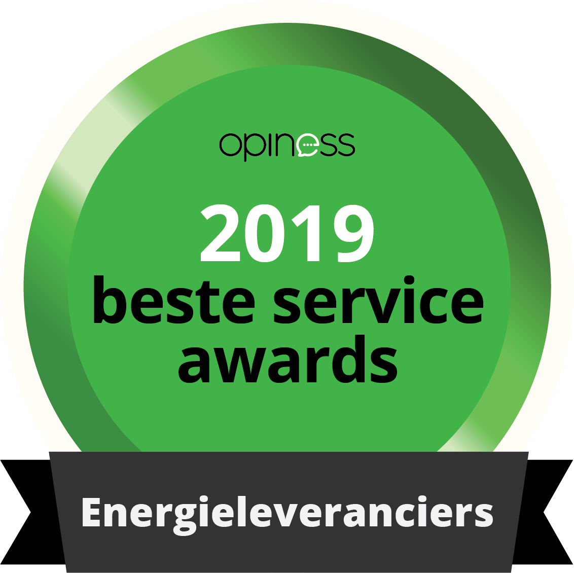 Beste service Award 2019 Energie