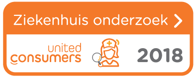 UnitedConsumers ziekenhuisonderzoek 2018 middel logo